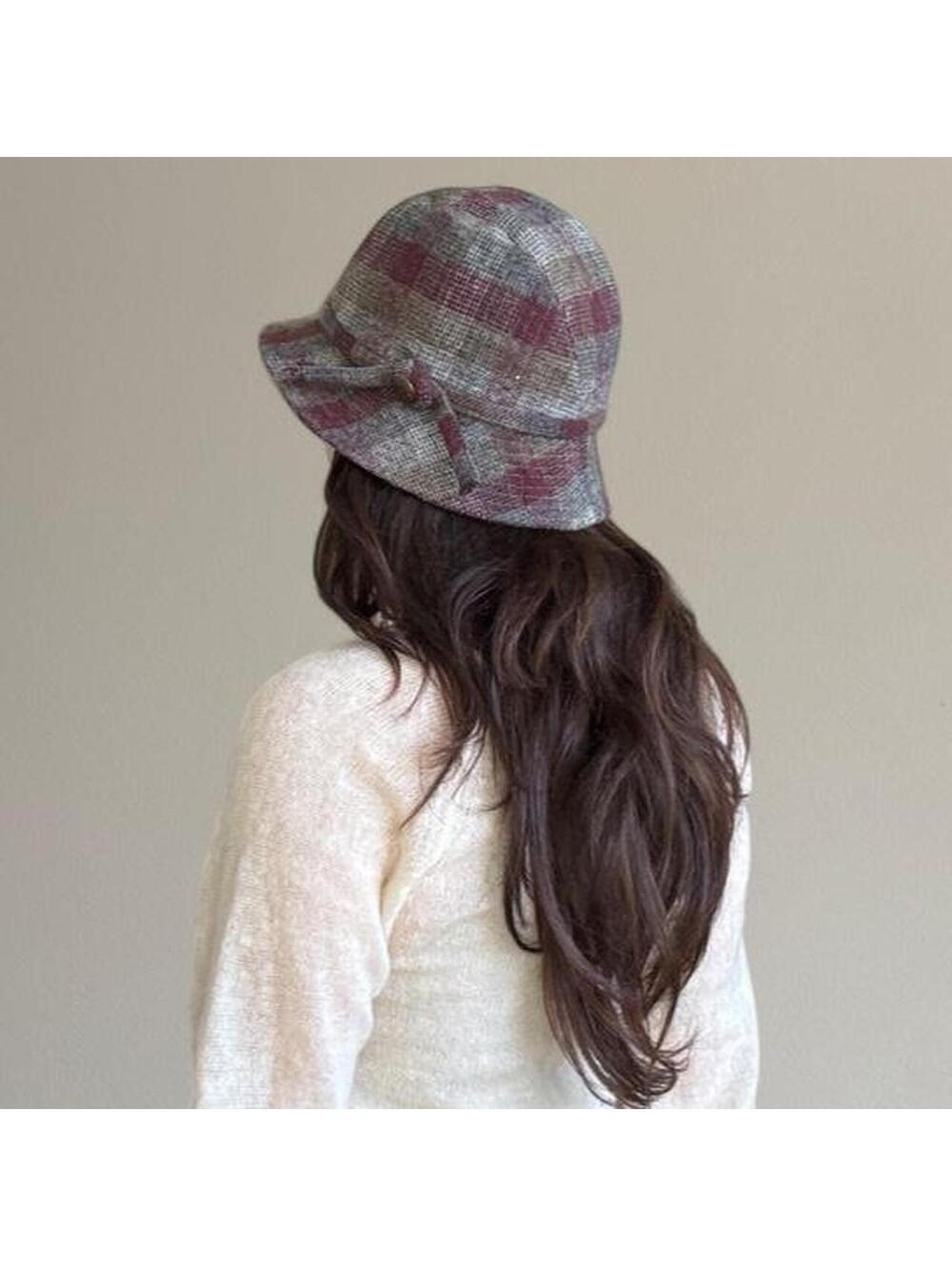 Vintage 60s Betmar plaid cloche